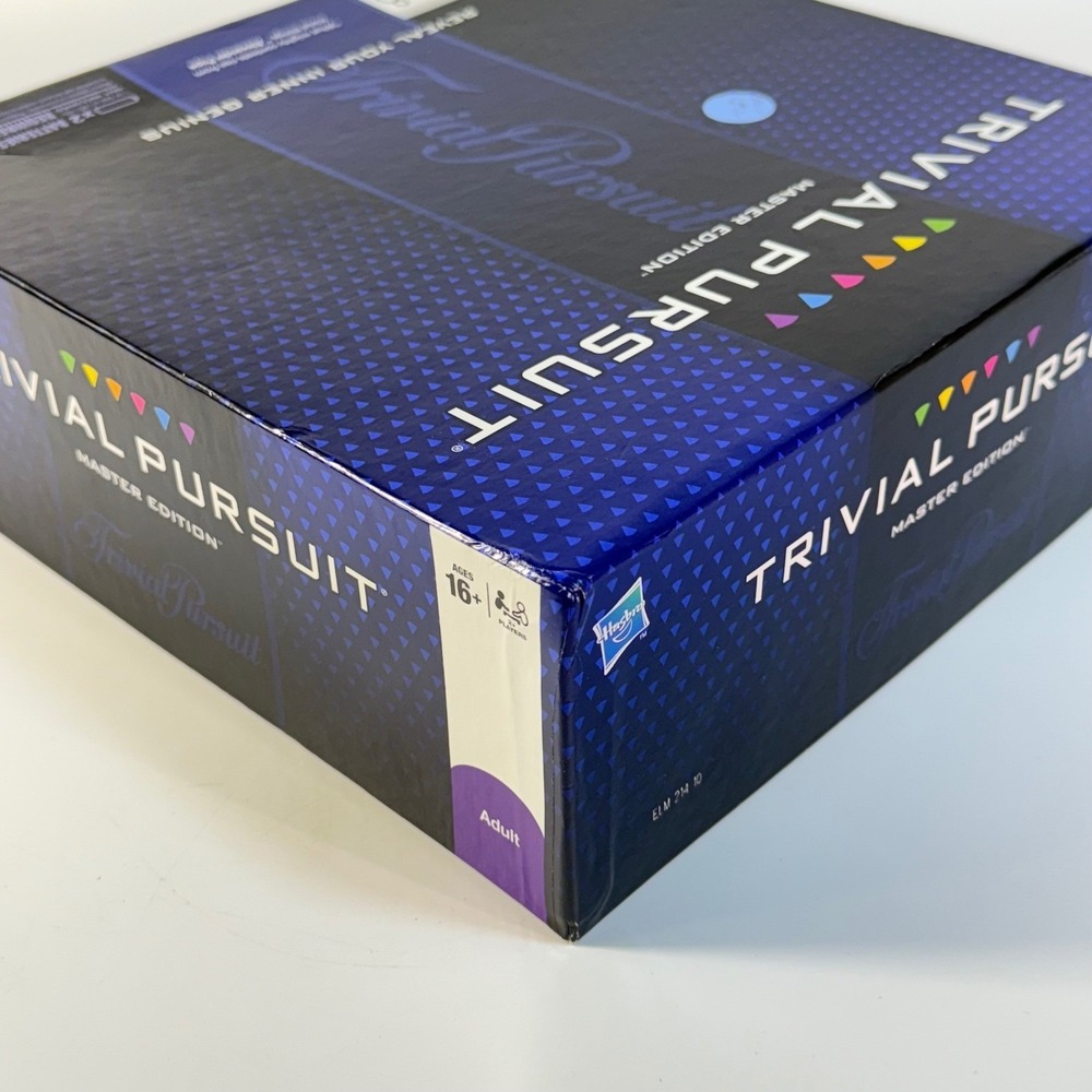 Trivial Pursuit Master Edition‎ Board Game Adult Ages 16 Plus - open box - Picture 4 of 14